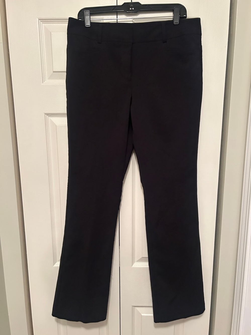 New York & Company Mid-Rise Bootcut Black Pants